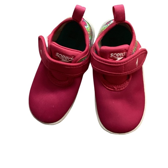 Speedo Other - Speedo Kids Pink‎ Water Shoes Hook and Loop Toddler Size
